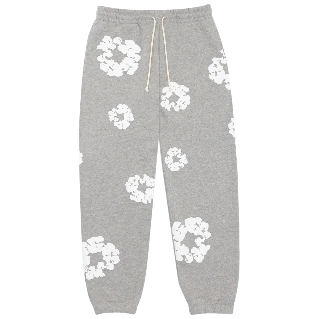 Denim Tears Cotton Wreath Sweatpants (grey)
