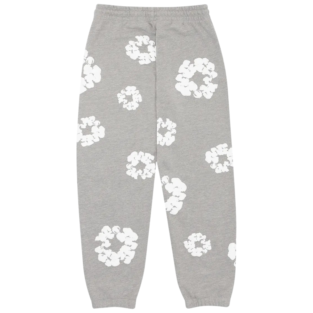Denim Tears Cotton Wreath Sweatpants (grey)