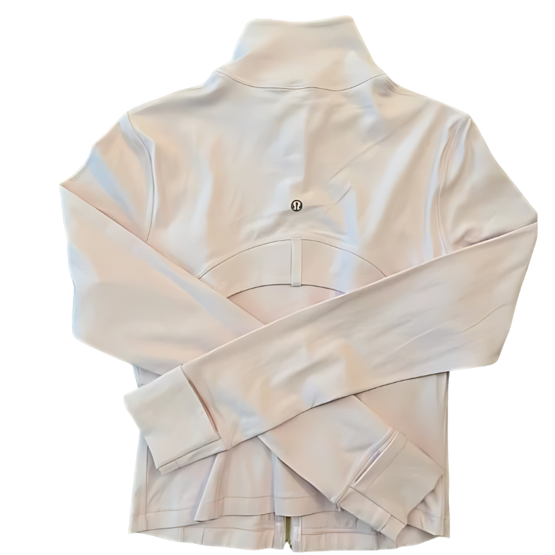 Lululemon White Define Jacket Nulu