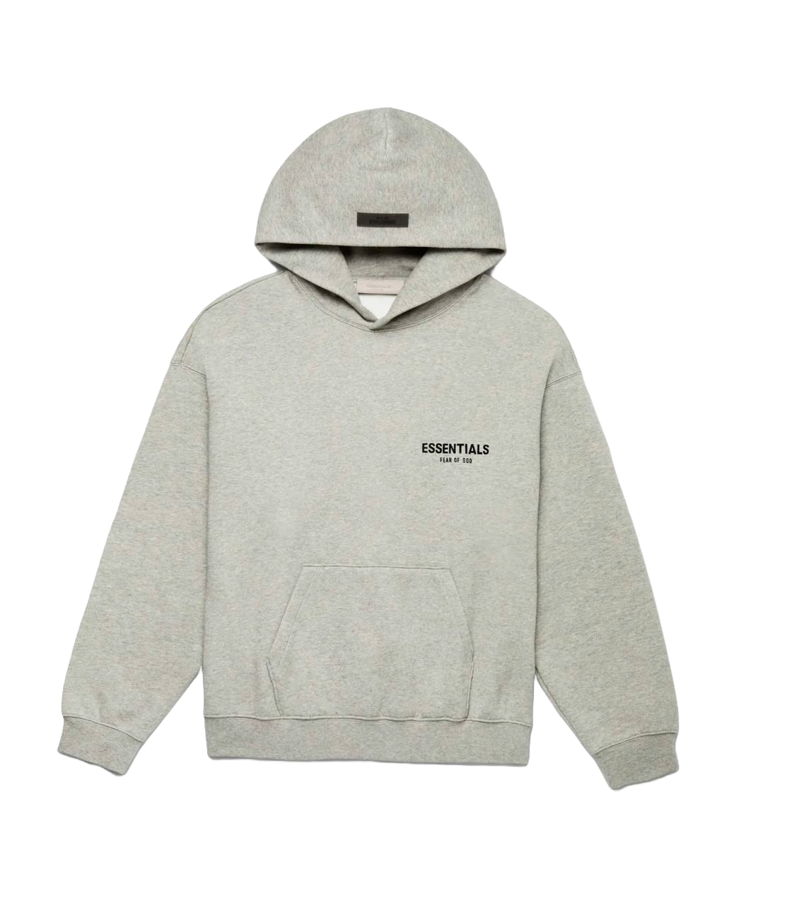 Essentials Dark Grey Oatmeal Hoodie