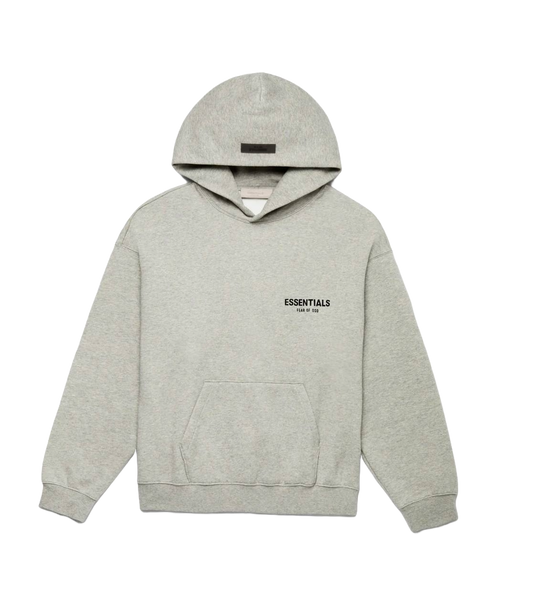 Essentials Dark Grey Oatmeal Hoodie