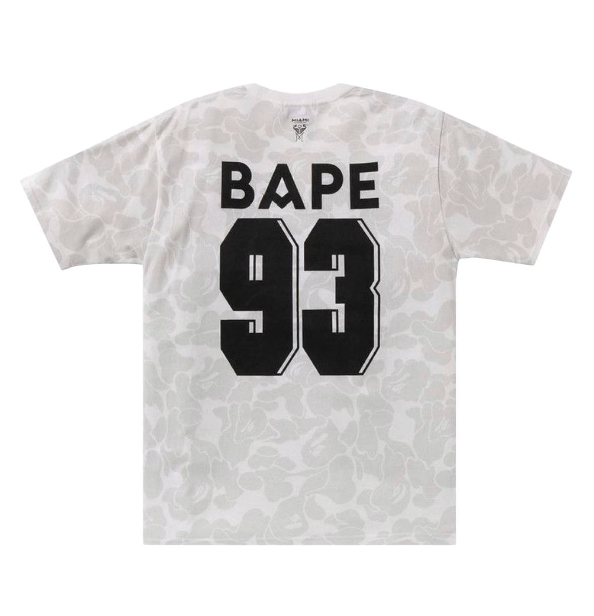 BAPE x Inter Miami CF Camo White Tee