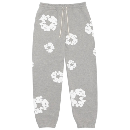 Denim Tears Cotton Wreath Sweatpants (grey)