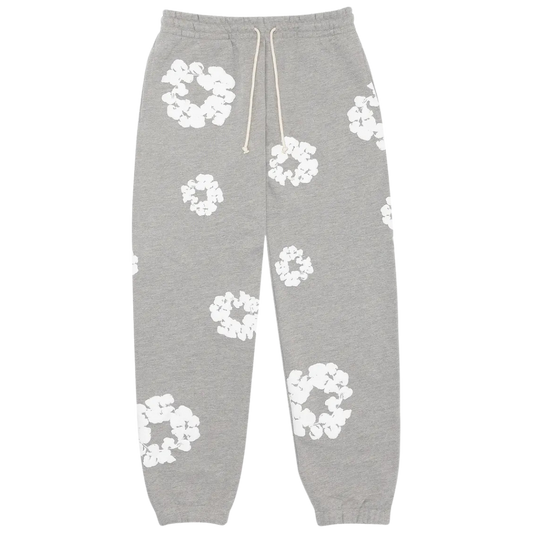 Denim Tears Cotton Wreath Sweatpants (grey)