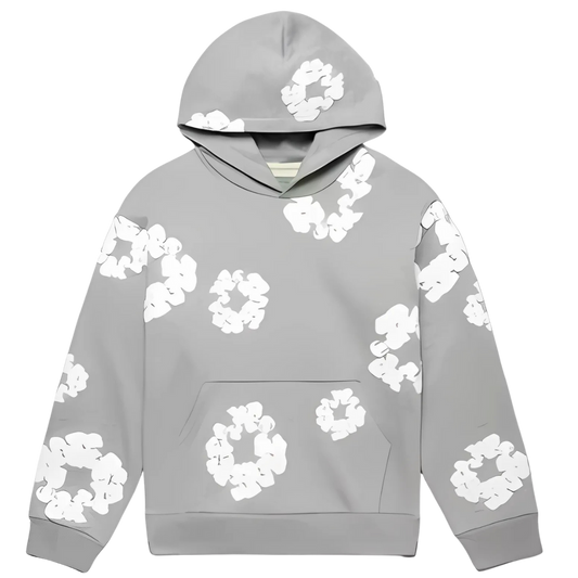Denim Tears Cotton Wreath Hoodie (Grey)