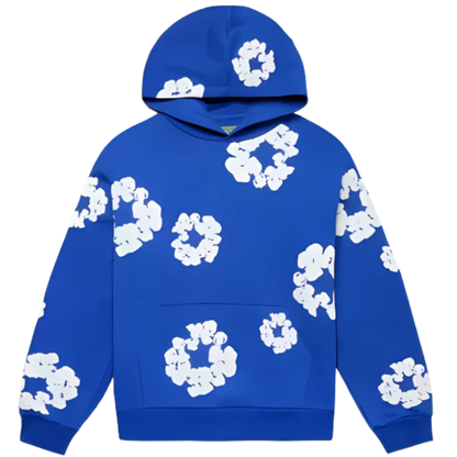 Denim Tears Cotton Wreath hoodie (Royal Blue)