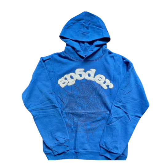 Sp5der Blue Skittles Hoodie