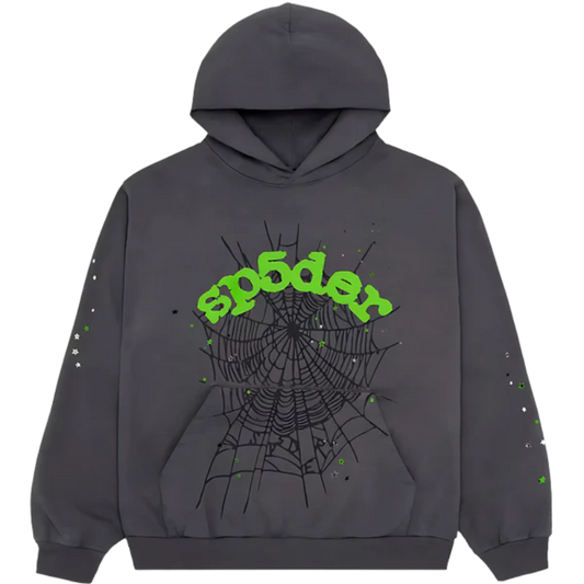 Sp5der OG Grey Slate hoodie