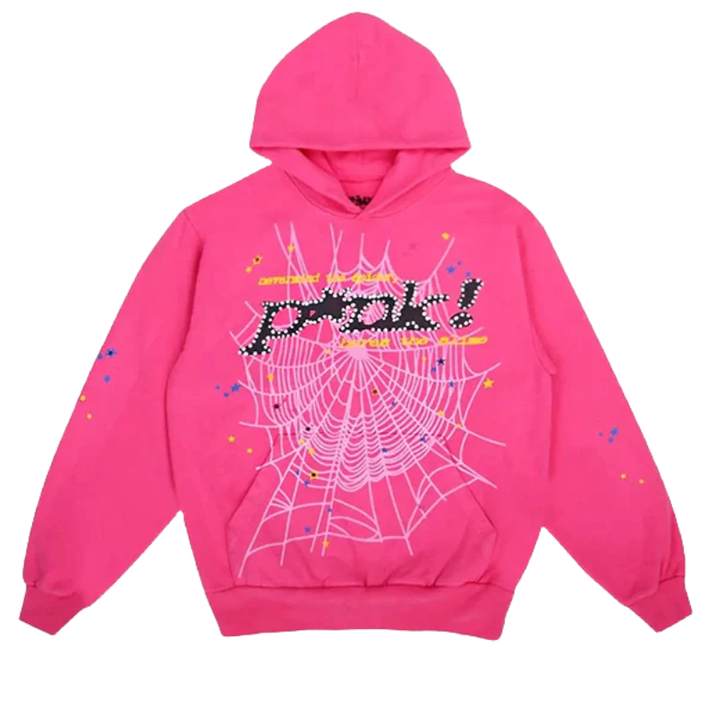 Sp5der P*nk V1 Hoodie