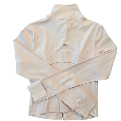 Lululemon White Define Jacket Nulu