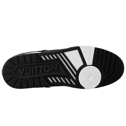 Louis Vuitton Black/White Trainer Sneaker
