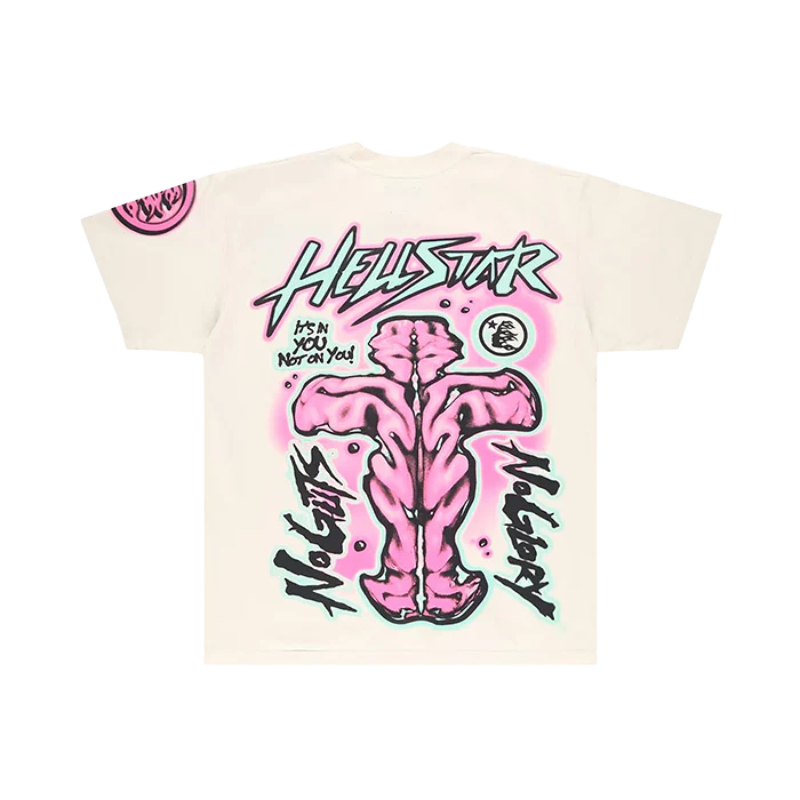 Hellstar No Guts, No Glory T-Shirt (White)