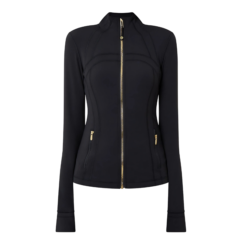 Lululemon Gold Zipper Jacket (Black)