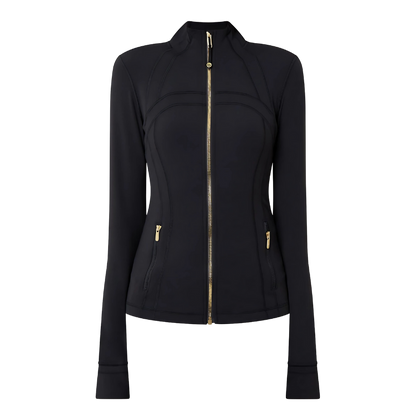 Lululemon Gold Zipper Jacket (Black)