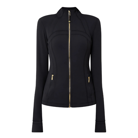 Lululemon Gold Zipper Jacket (Black)
