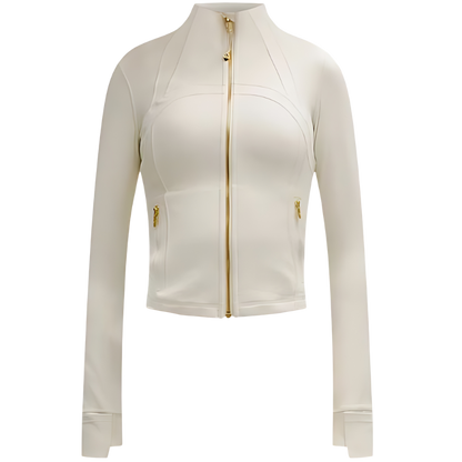 Lululemon White Define Jacket Nulu