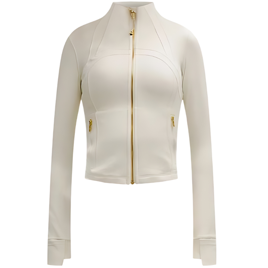 Lululemon White Define Jacket Nulu