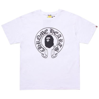 Bape x Chrome Hearts White T-Shirt