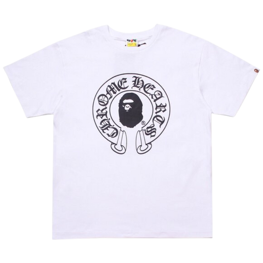 Bape x Chrome Hearts White T-Shirt