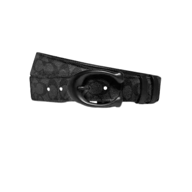 Coach Sculpted "C" Buckle Reversable Belt
