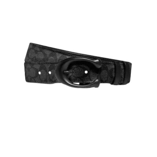Coach Sculpted "C" Buckle Reversable Belt